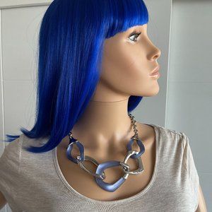 Lucite Link Necklace